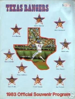 1983 Texas Rangers